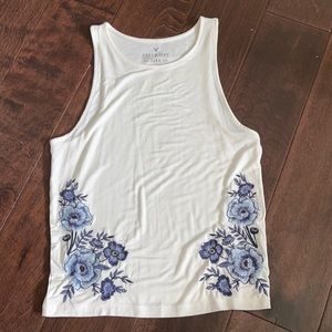 cream ae tank